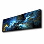 Wallity Cuadro Decorativo de Lienzo Multicolor con Iluminación LED de 30 x 90 cm